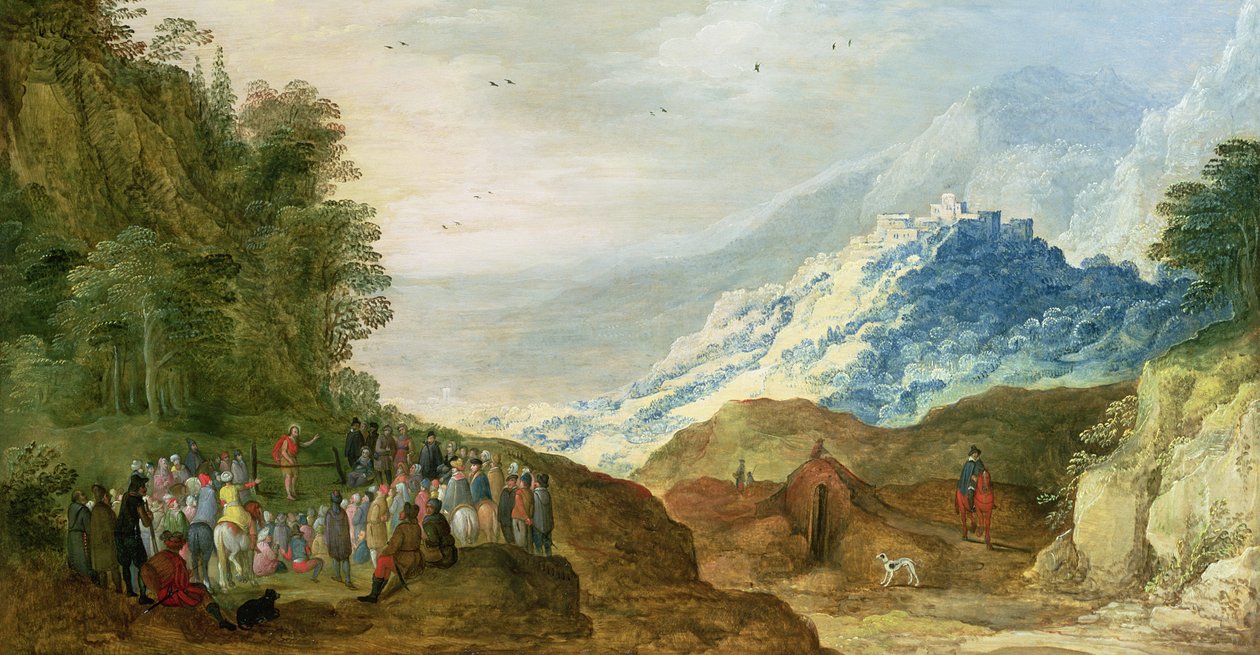 Vuorisaarna (hahmot mahdollisesti Hans Jordaens) tekijältä Joos or Josse de Momper