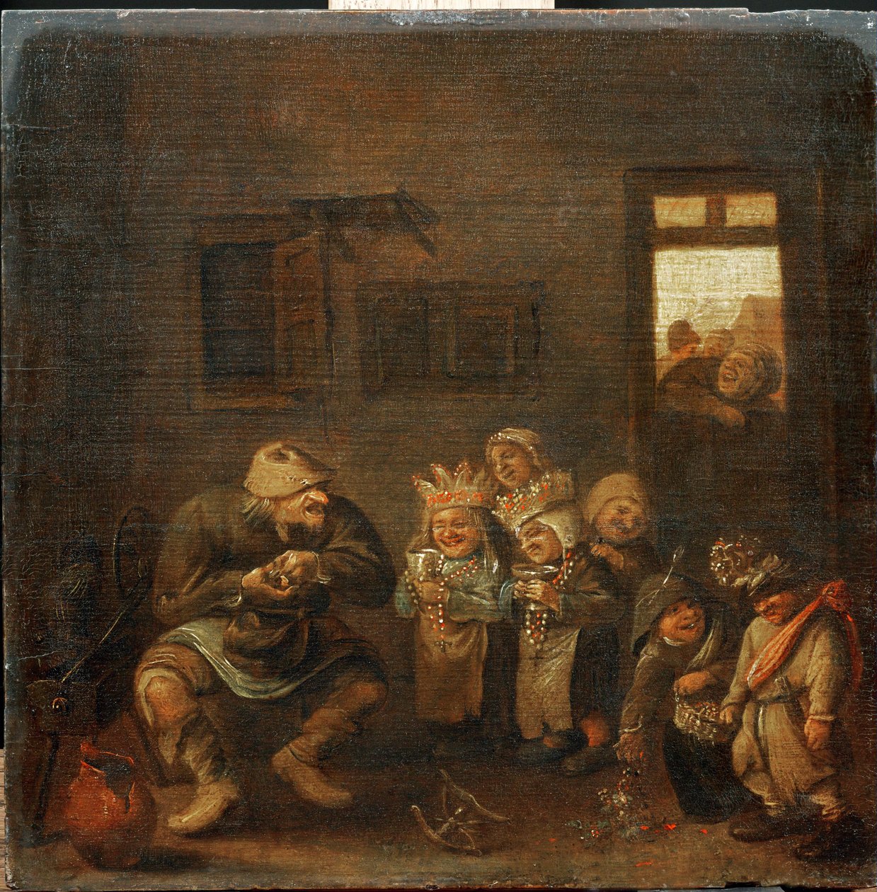 Fete des enfants le jour du Mardi-gras Lasten karnevaaliviihde vapunpäivänä ... tekijältä Joos van Craesbeeck