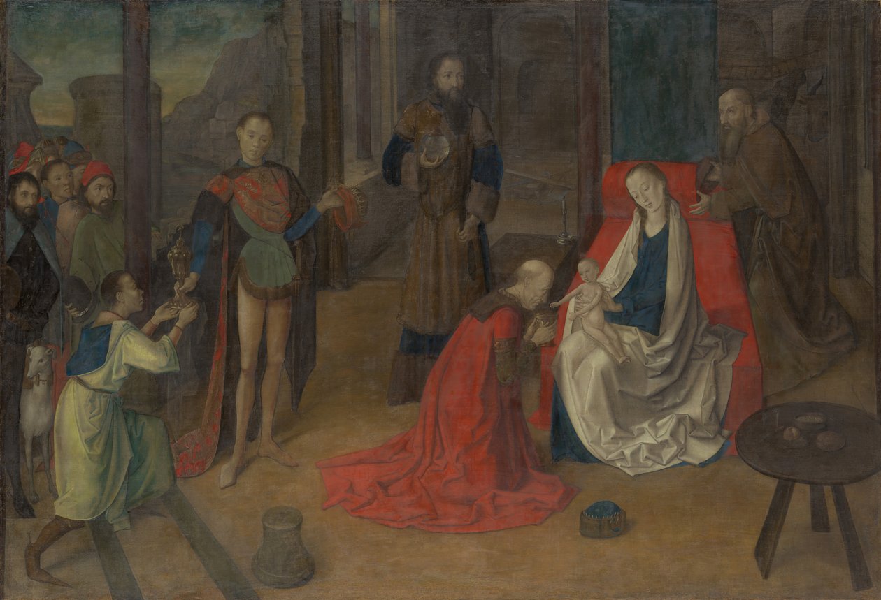 The Adoration of the Magi, n. 1465. tekijältä Joos van Wassenhove