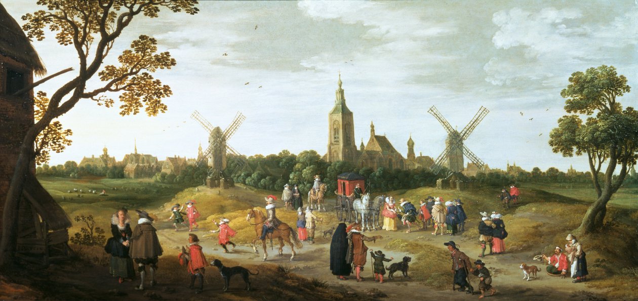 Huonekalut ja erilaiset esineet 1100- ja 1300-luvuilta tekijältä Joost Cornelisz. Droochsloot