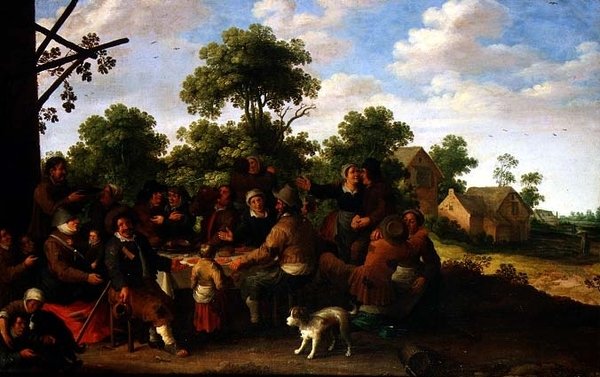 Kyläjuhla tekijältä Joost Cornelisz. Droochsloot