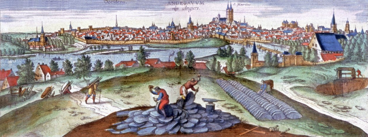 Slate ura Angersissa, n.151 (kaiverrus) tekijältä Joris Hoefnagel