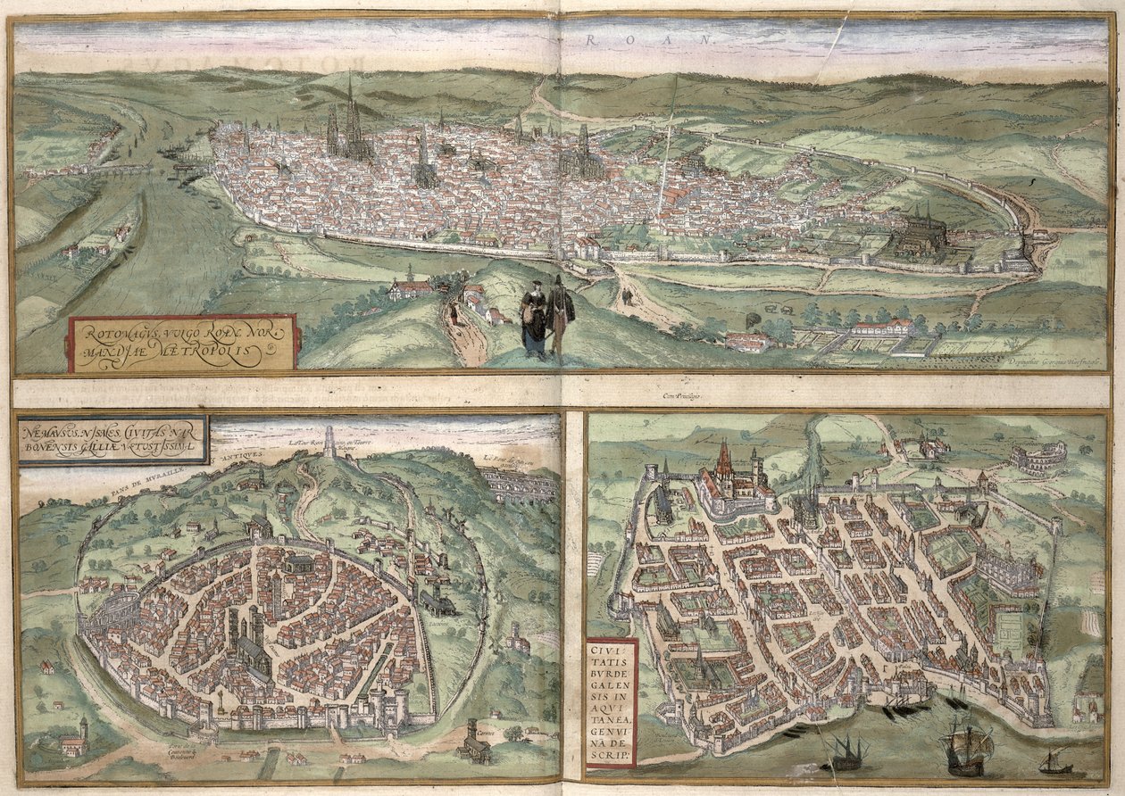 Rouenin, Nimesin ja Bordeaux