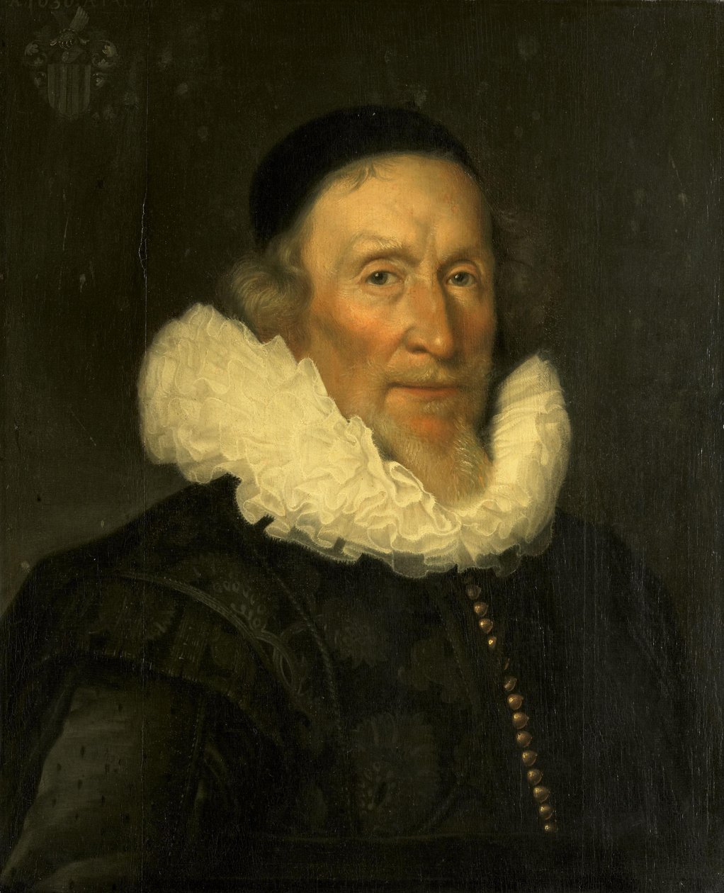 Muotokuva Jacob Gerritsz van der Mijistä (1559/60-1635?) tekijältä Joris van Schooten
