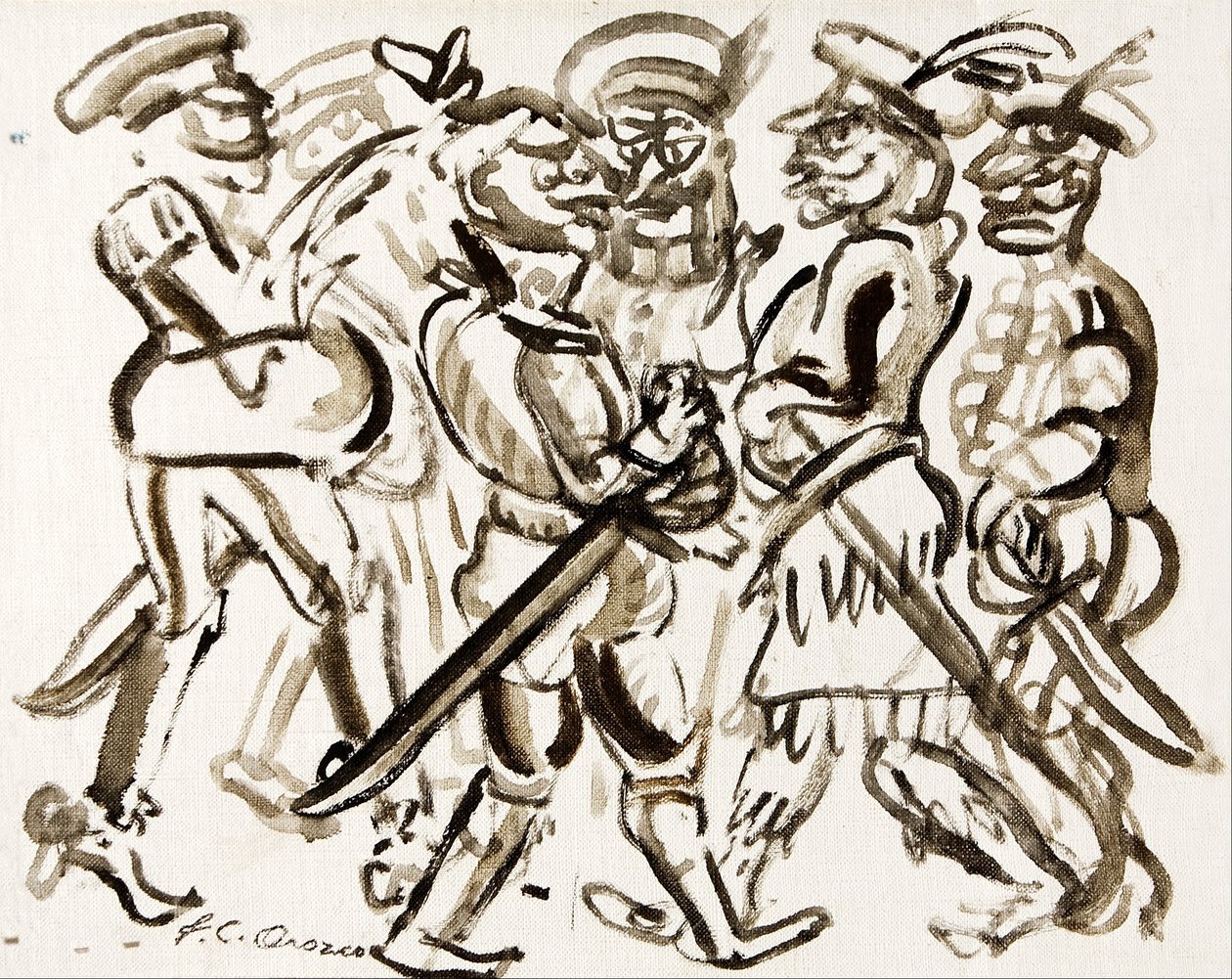 Jestersin henkilökunta tekijältä José Clemente Orozco