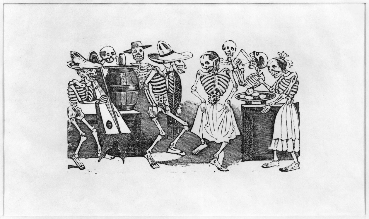 "Calavera de jarabe d