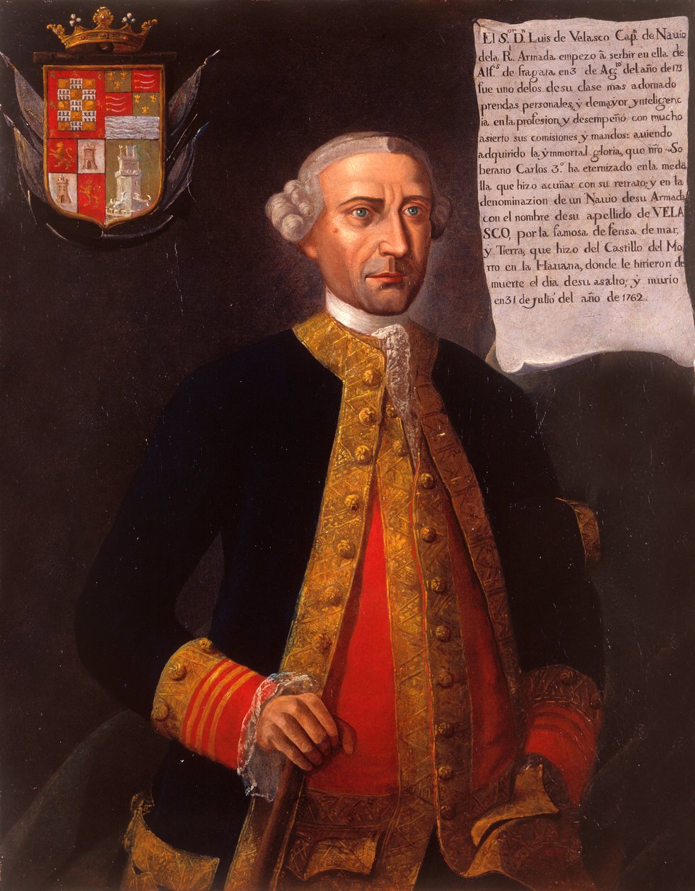 Luis Vicente de Velasco tekijältä José Nicolás de la Escalera