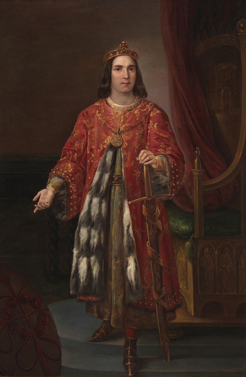 Kastilian kuningas Sancho III, 1850 tekijältä José Castelaro y Perea