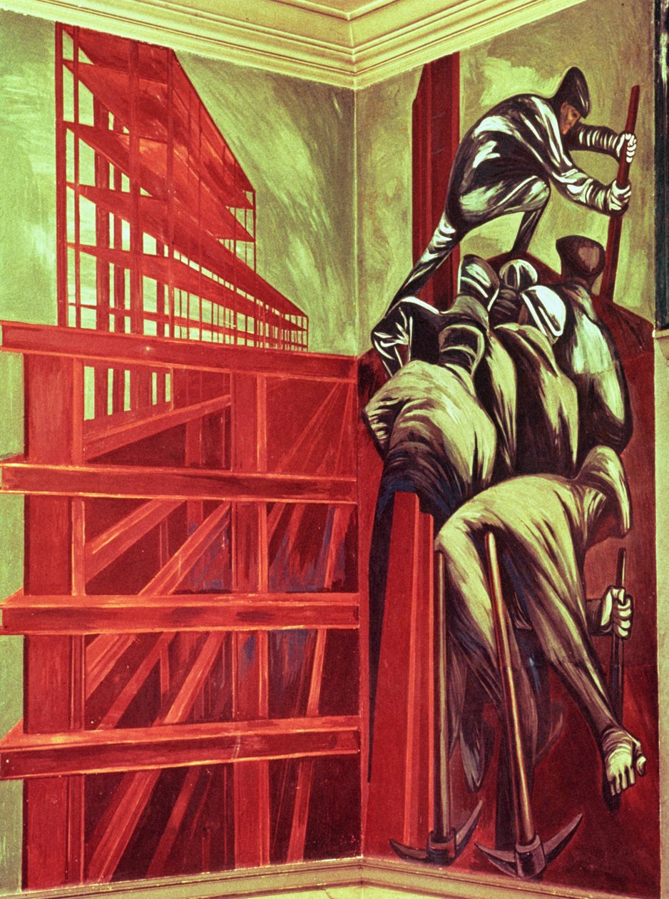 Moderni teollisuusmies, Amerikan sivilisaation eepos tekijältä José Clemente Orozco