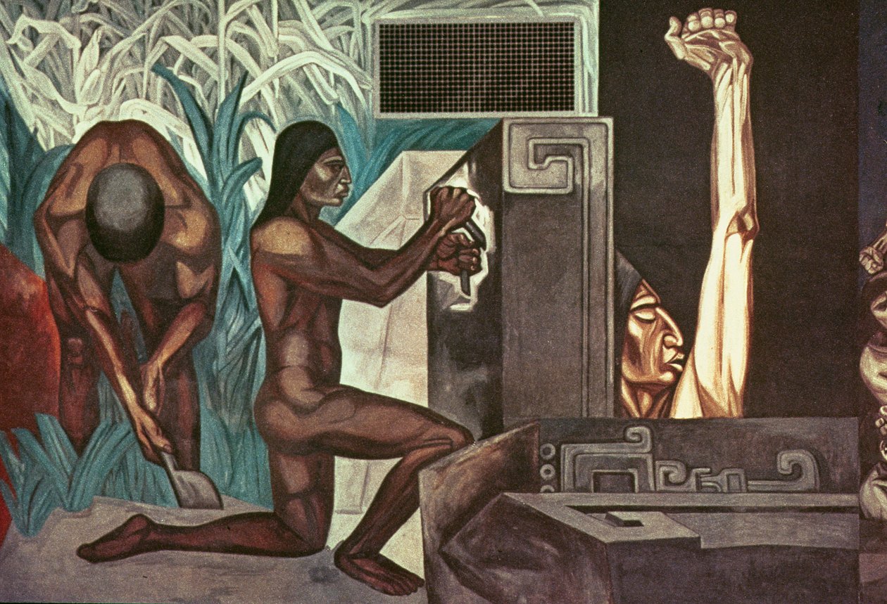 Esikolumbialainen kultakausi, Amerikan sivilisaation eepos tekijältä José Clemente Orozco