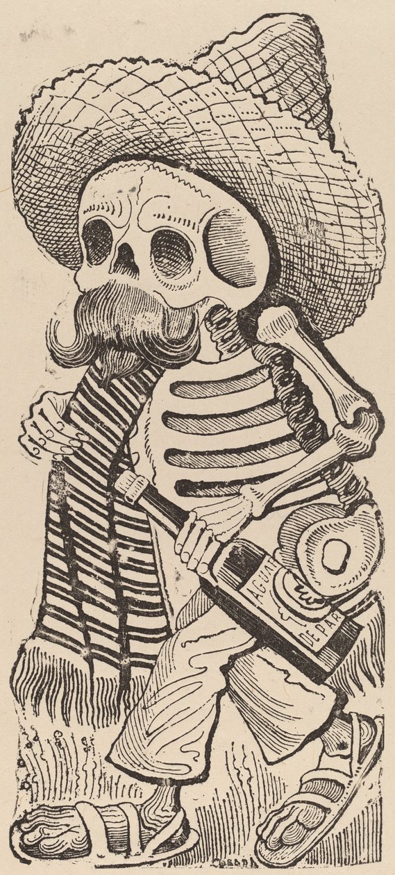 Calavera Maderista tekijältä José Guadalupe Posada