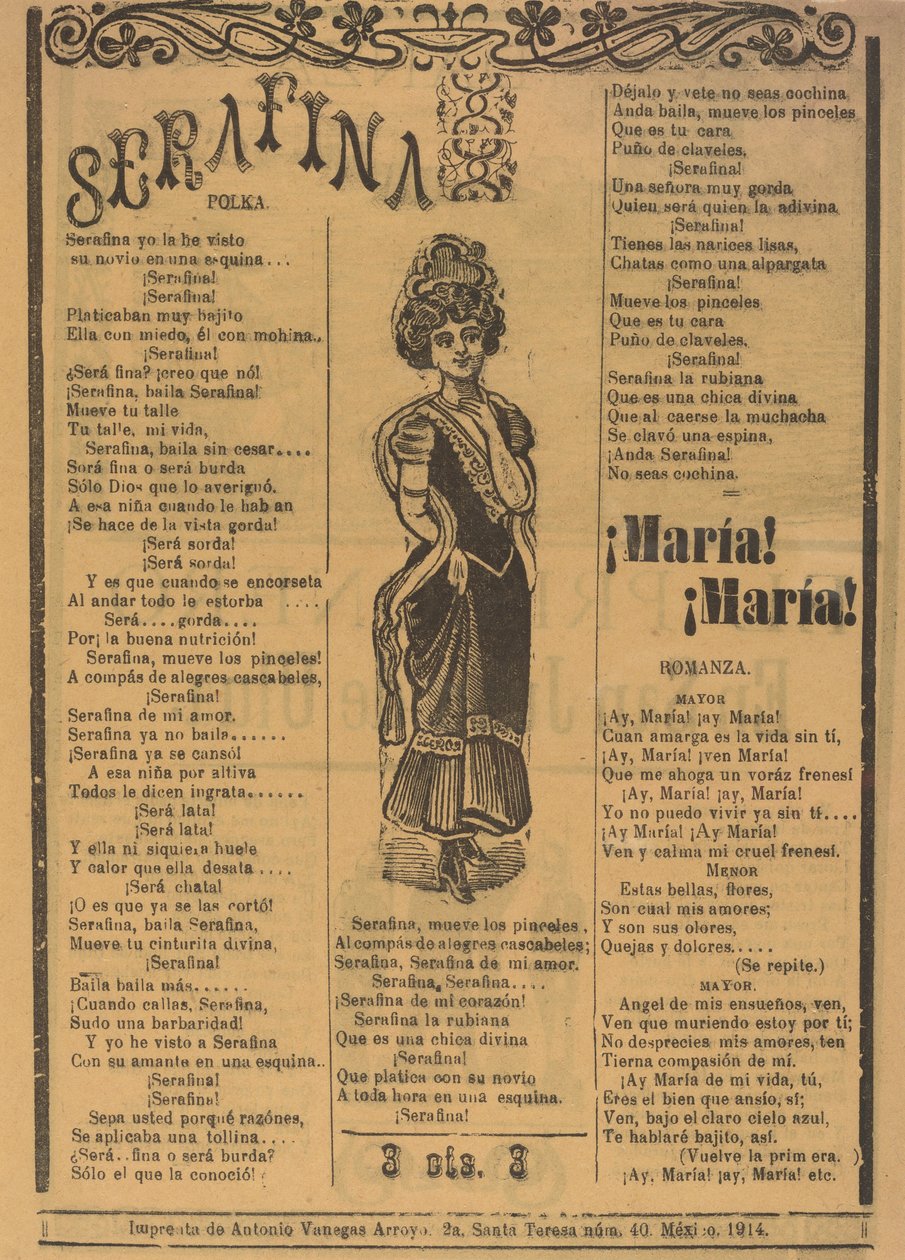 Serafinafinish tekijältä José Guadalupe Posada