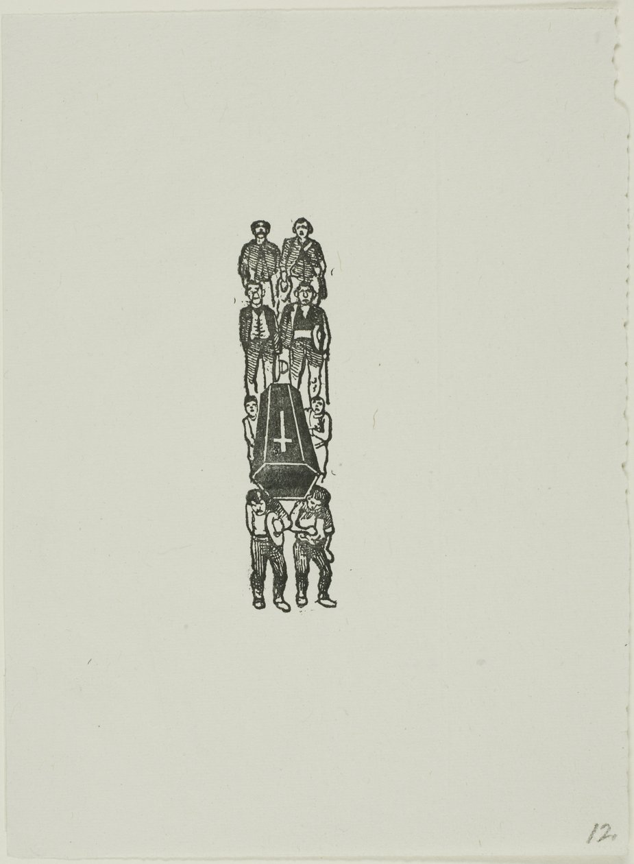 Hautaus tekijältä José Guadalupe Posada