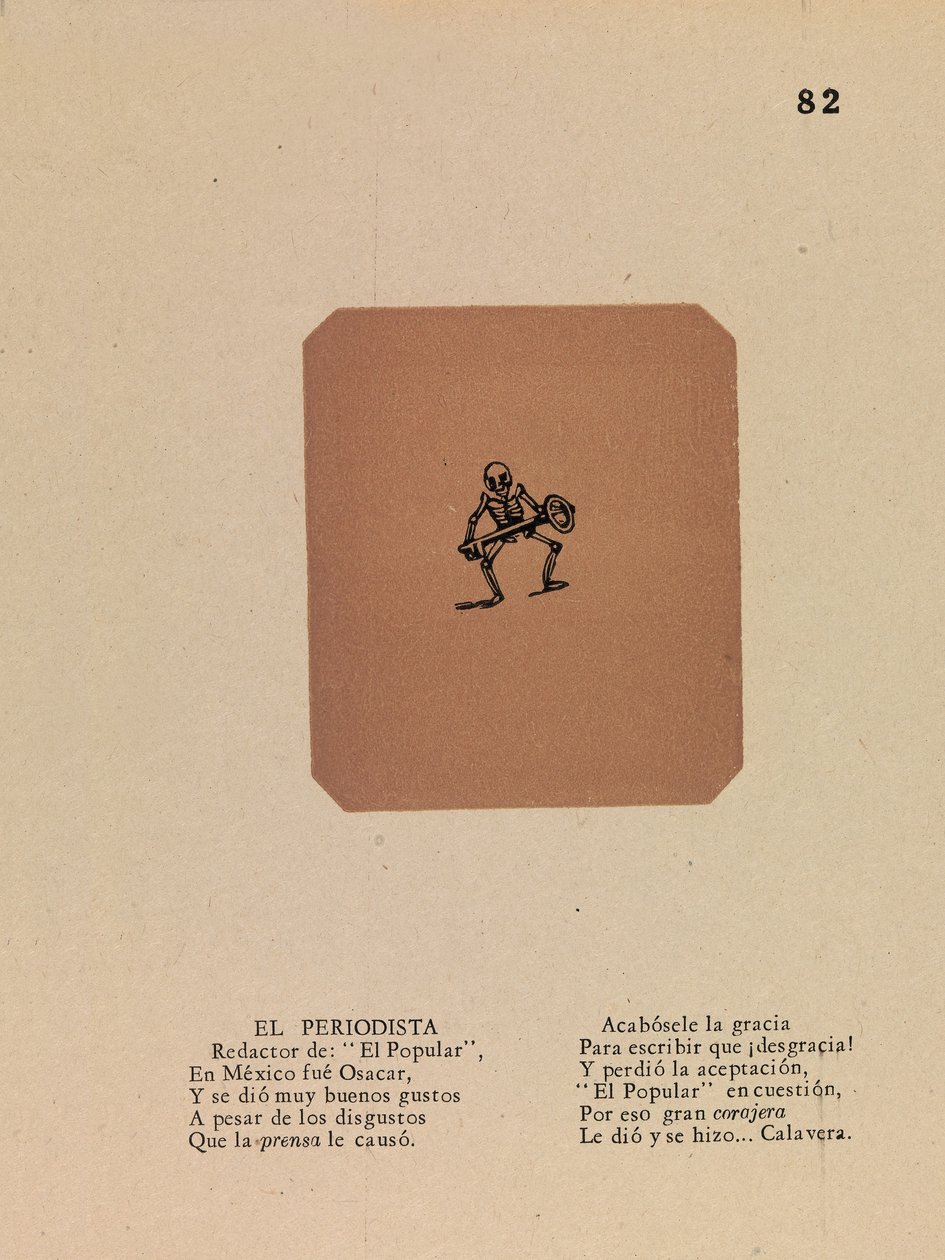 Opposition lehdistö tekijältä José Guadalupe Posada