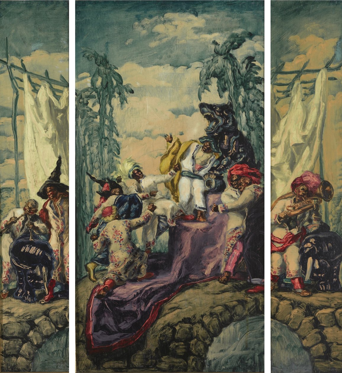 Kesä - Afrikan triptyykki, 1917-1918 tekijältä José María Sert