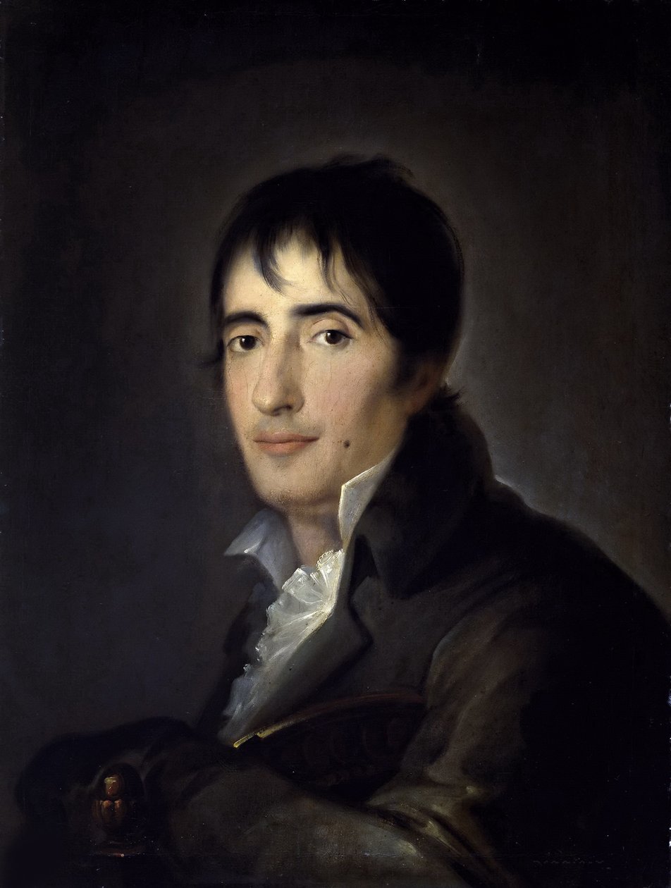 Runoilija Manuel José Quintanan muotokuva 1772-1857, 1806. tekijältä José Ribelles y Helip
