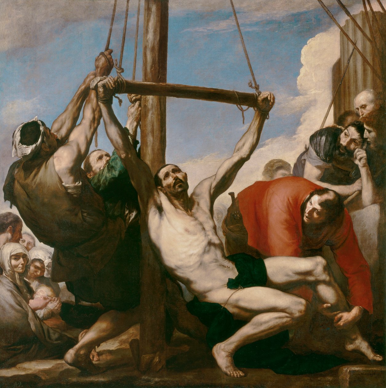 Pyhän Filippuksen marttyyrikuolema, 1639. tekijältä José Ribera de