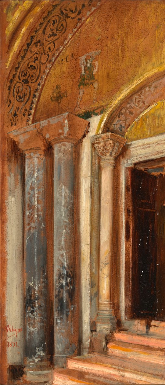Oviaukko San Marco, Venetsia, 1891. tekijältä José Villegas Cordero