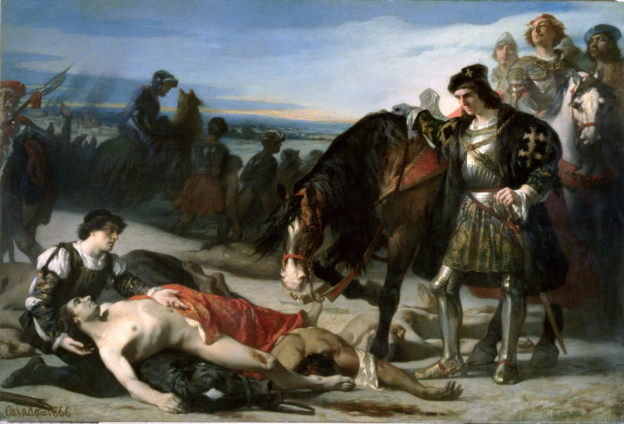 Kaksi johtajaa, 1866 tekijältä Jose Casado del Alisal