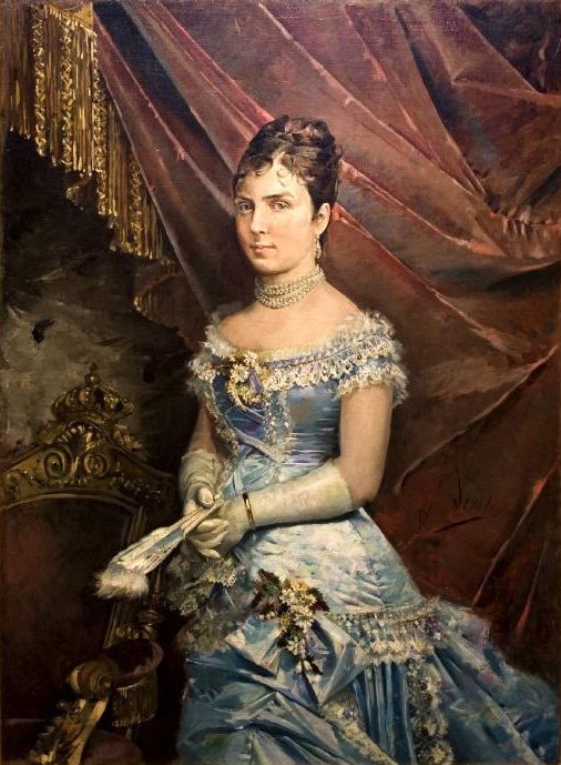 Maria de las Mercedes de Orleans tekijältä Jose Denis Belgrano