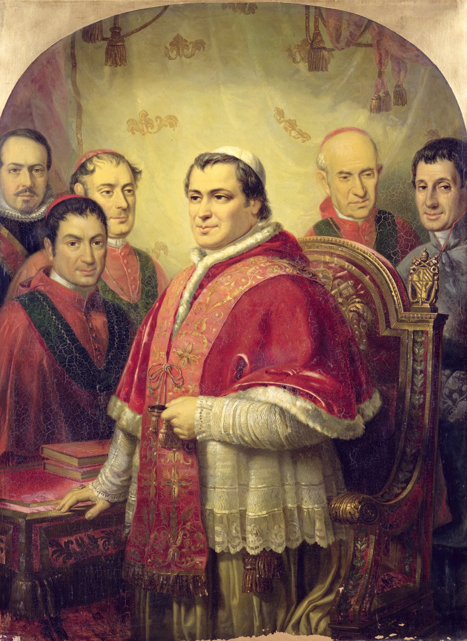 Paavi Pius IX (1792-1878) 1847 tekijältä Jose Galofre Y Coma