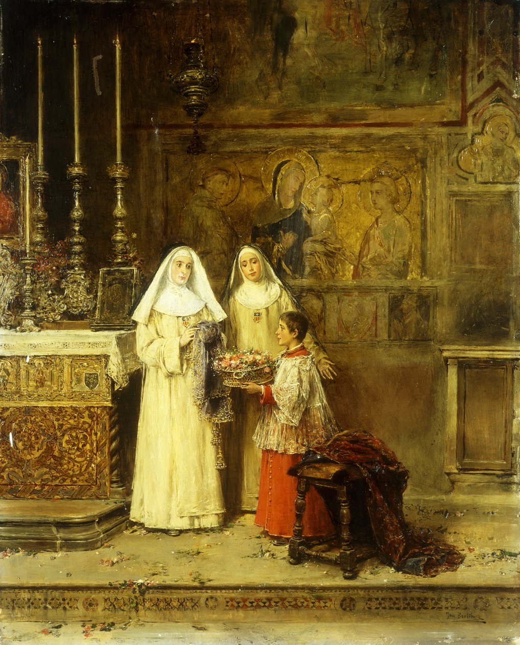 Juhlitaan Santa Maria della Rosaa tekijältä Jose Benlliure y Gil