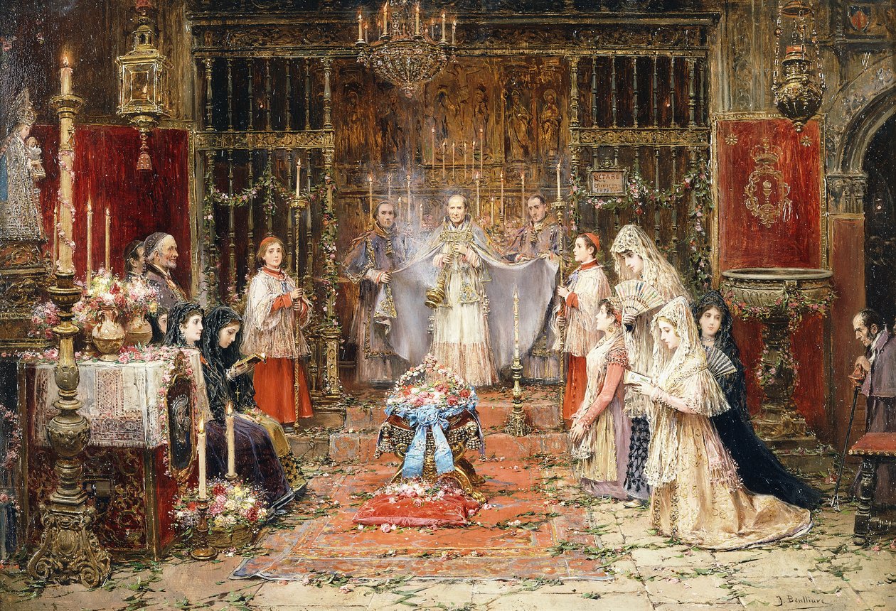 Juhlitaan Santa Maria della Rosaa tekijältä Jose Benlliure y Gil