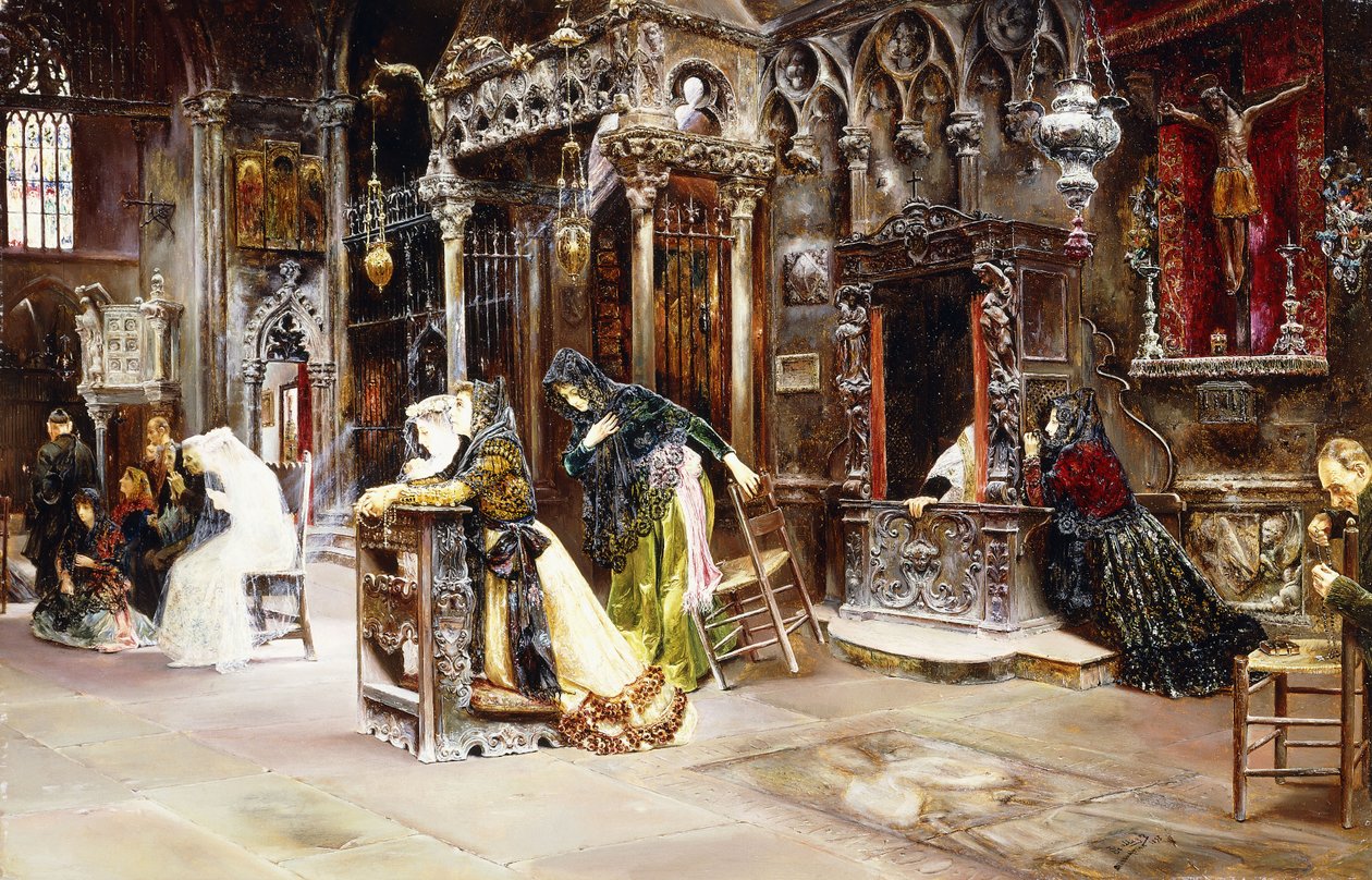 Tunnustus, 1893 tekijältä Jose Gallegos Arnosa