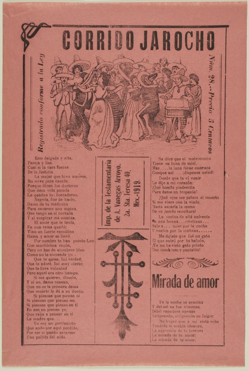 Jarocho-Korridor tekijältä José Guadalupe Posada