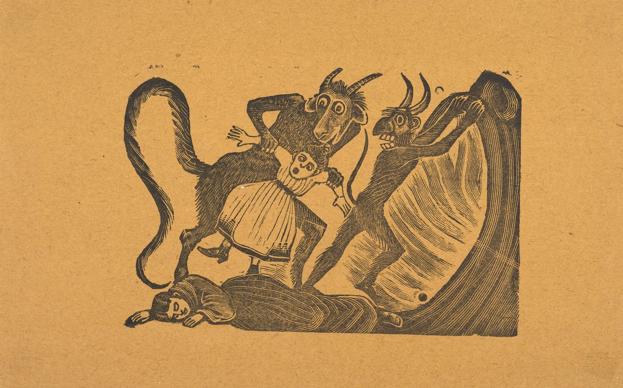 Josefina Lara tekijältä José Guadalupe Posada