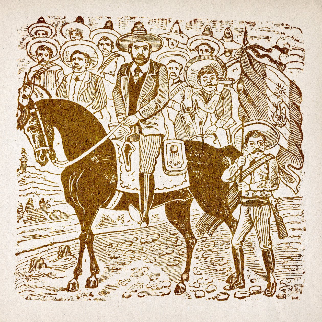 Meksiko, Meksikon vallankumous tekijältä Jose Guadalupe Posada