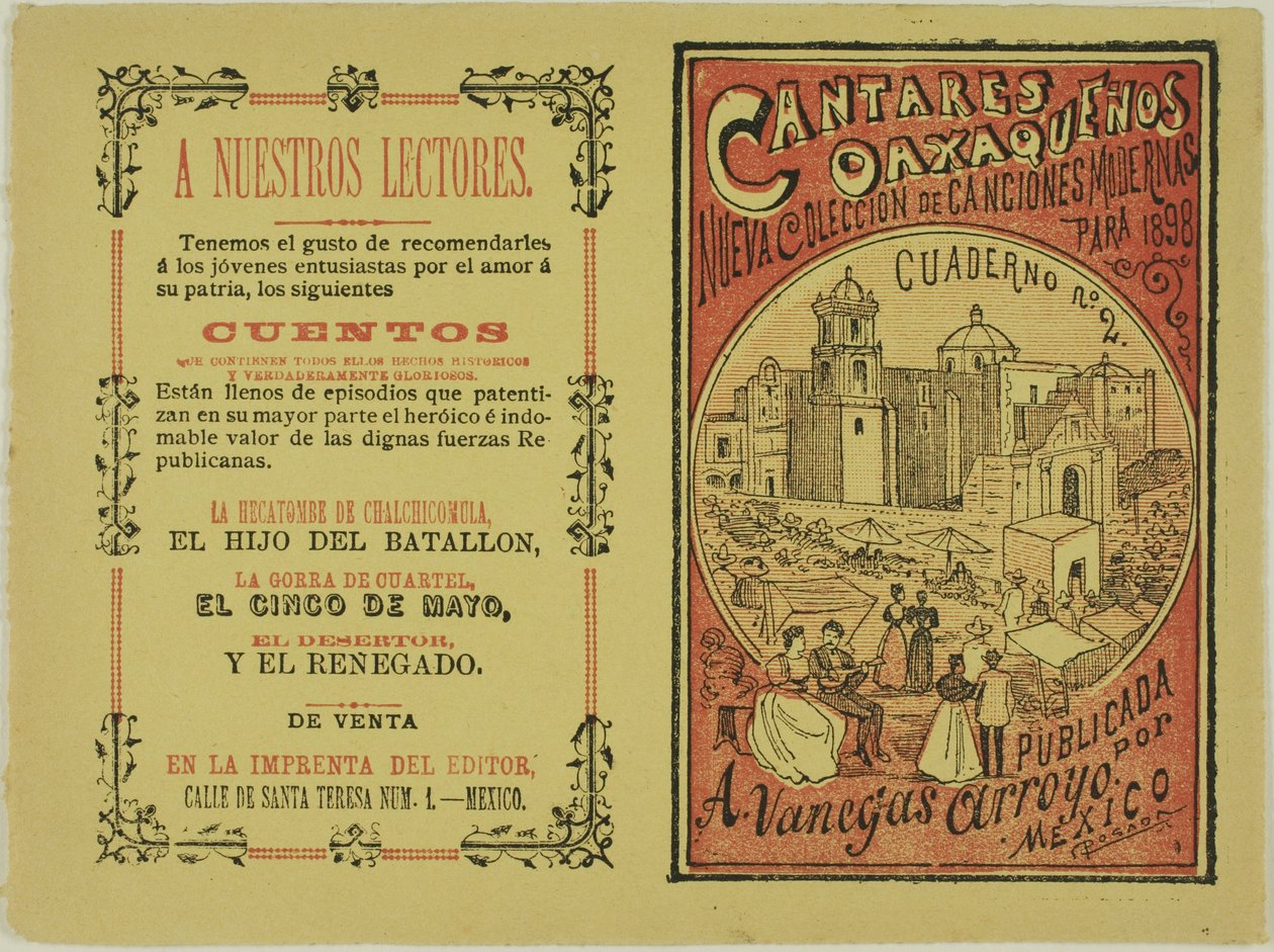 Oaxacan-Lieder tekijältä José Guadalupe Posada