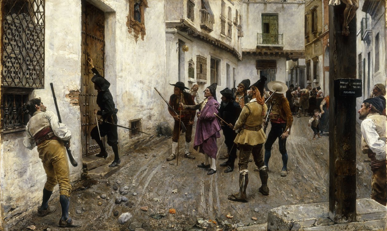 Oikeus voittaa, 1887 tekijältä Jose Jimenes Aranda
