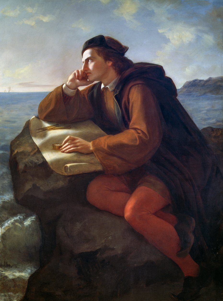 Christopher Columbuksen inspiraatio tekijältä José María Obregón
