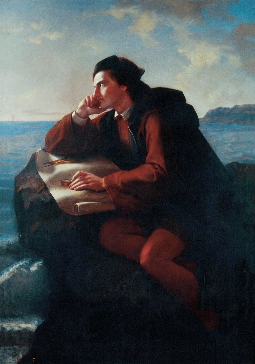 Espanja: Inspiración de Cristóbal Colón Kristoffer Kolumbuksen inspiraatio tekijältä José María Obregón