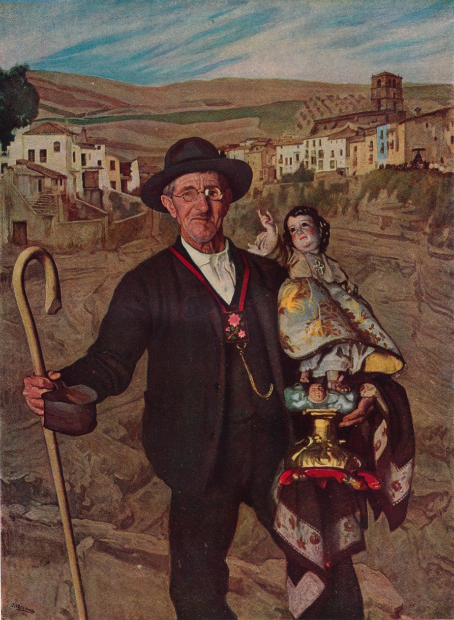 "Hurrallisuus ja almu", vuodelta 1921 tekijältä Jose Maria Rodriguez Acosta