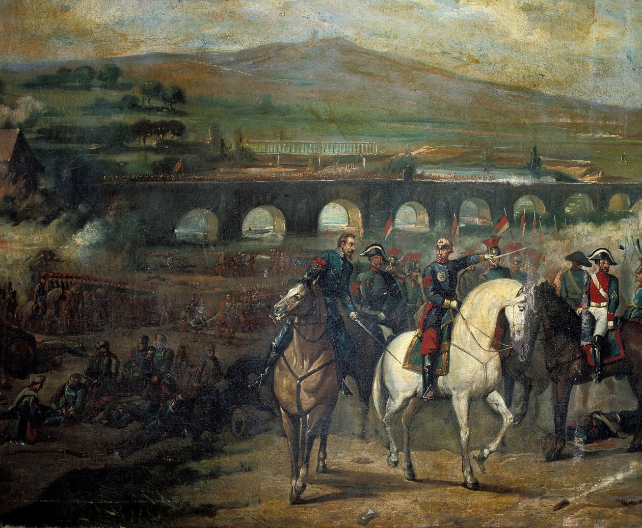 Alcolean taistelu lähellä Cordobaa, 20. syyskuuta 1868 tekijältä Jose Maria Rodriguez de Losada