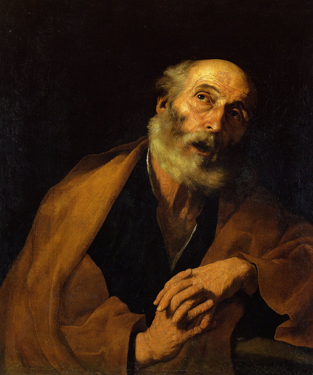 Pyhän Pietarin parannus, 1630 tekijältä Jose de Ribera
