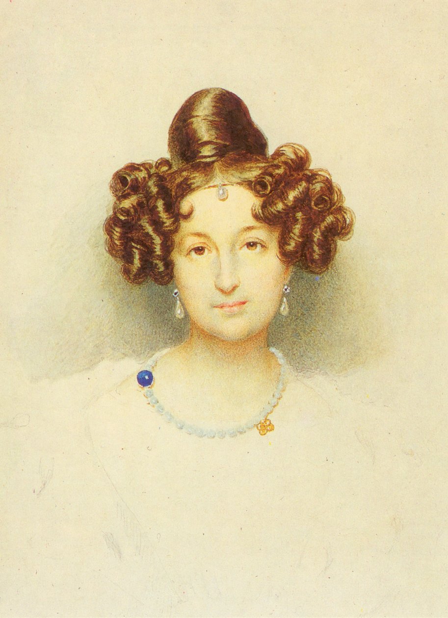 Kreivitär Elisaweta Woronzowan (1792-1880) muotokuva tekijältä Josef Eduard Teltscher