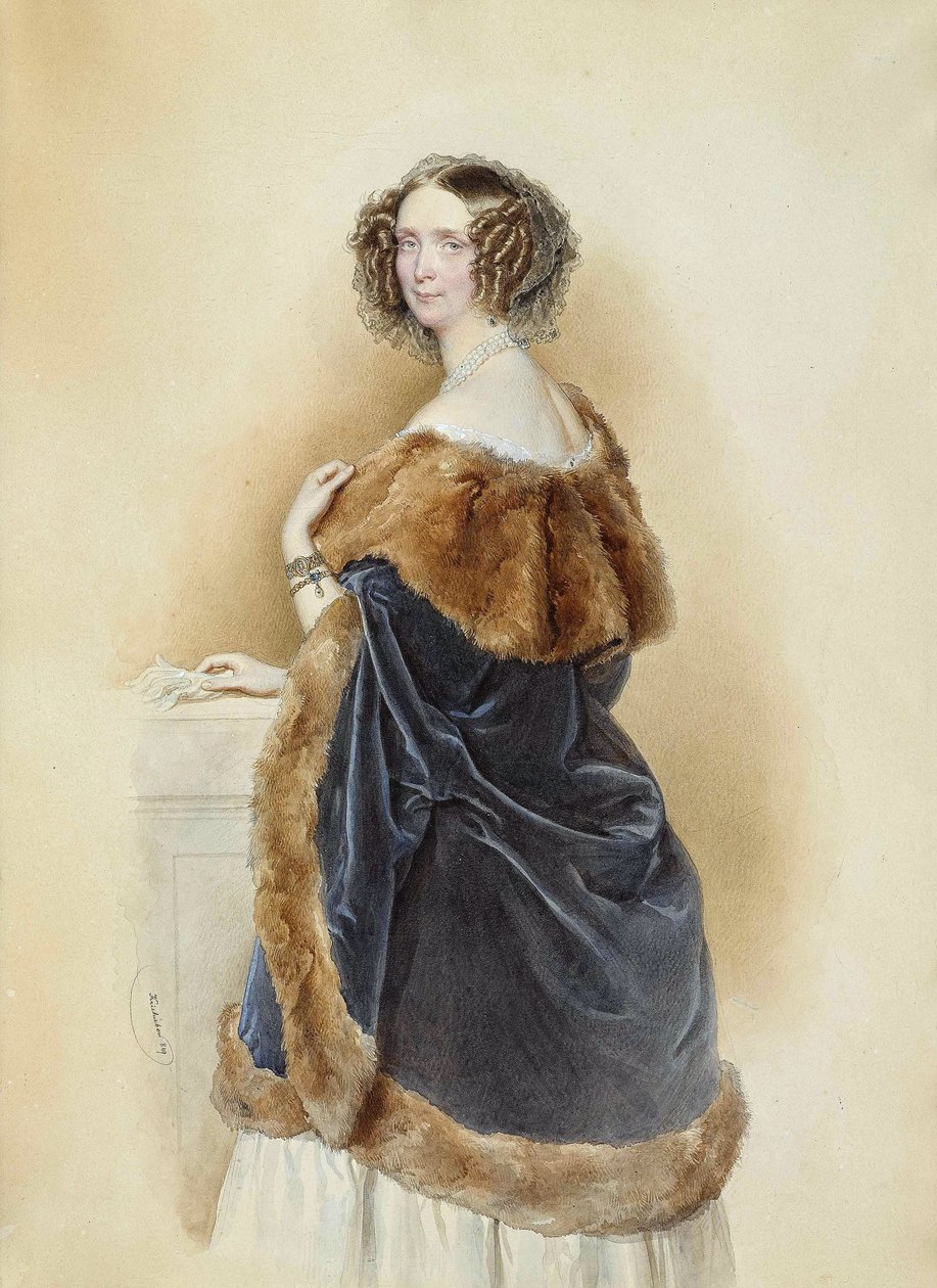 Erzherzogin Sophie von Österreich, Prinzessin von Bayern tekijältä Josef Nikolaus Kriehuber