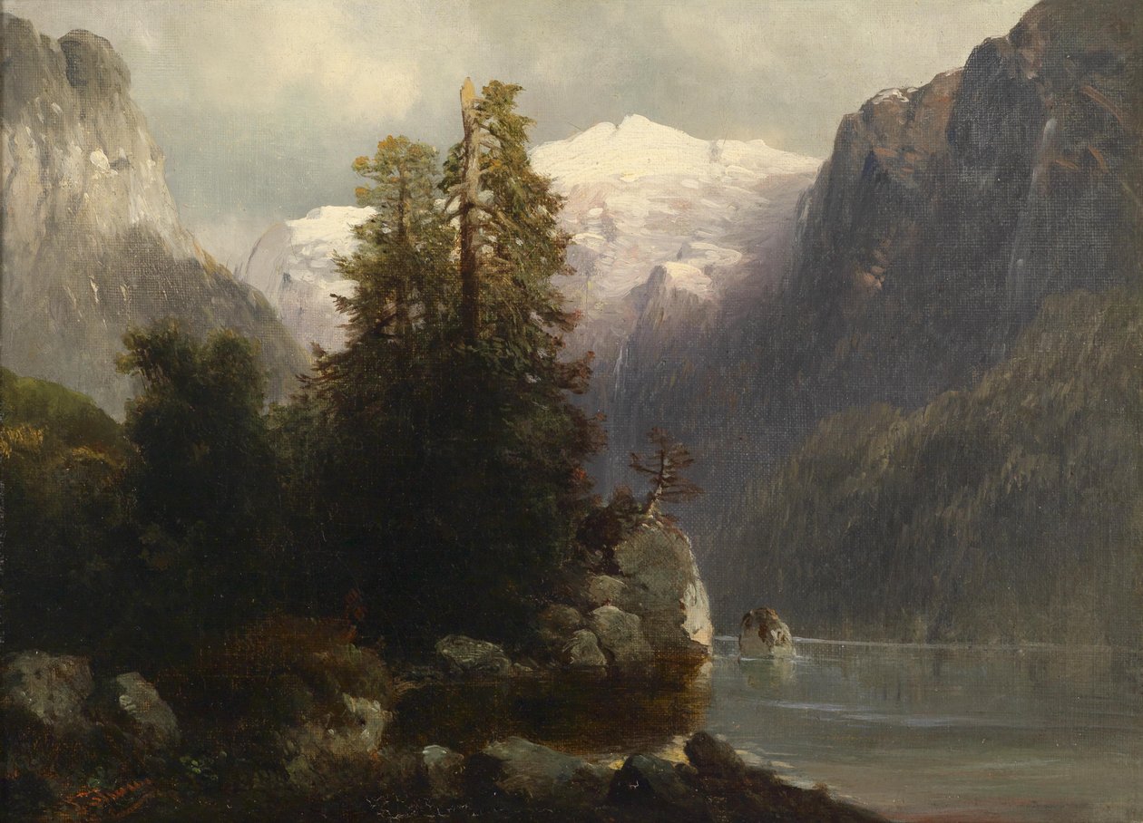 Blick auf den Gosau See tekijältä Josef Thoma
