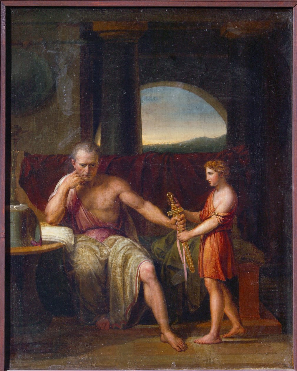 Marcus Porcius Cato of Uticensis, 95-46 ennen JC:tä) (Cato of Uticensis) tekijältä Josef Abel