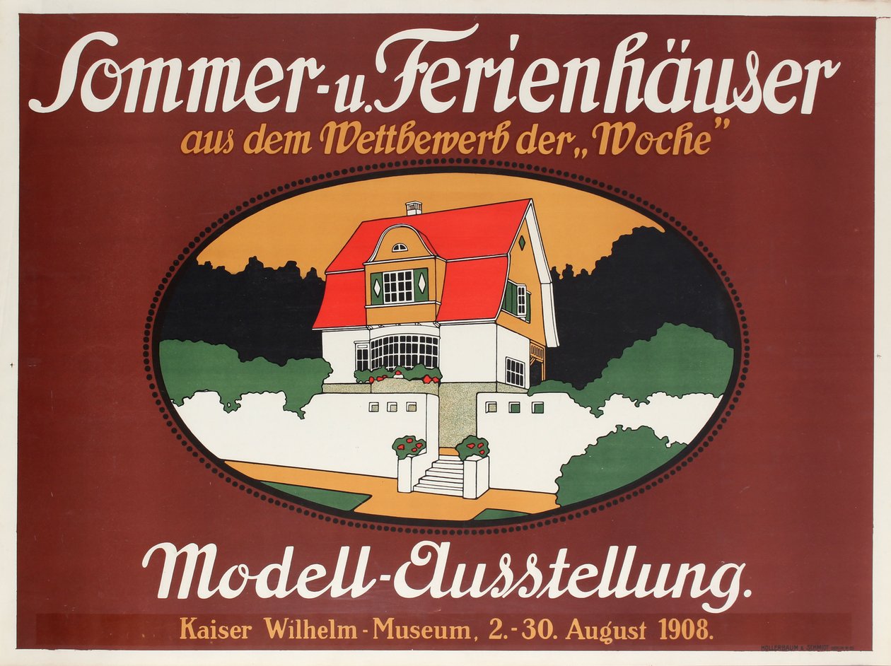 Summer & Ferienhauser, 1908. tekijältä Josef Bichlmeier