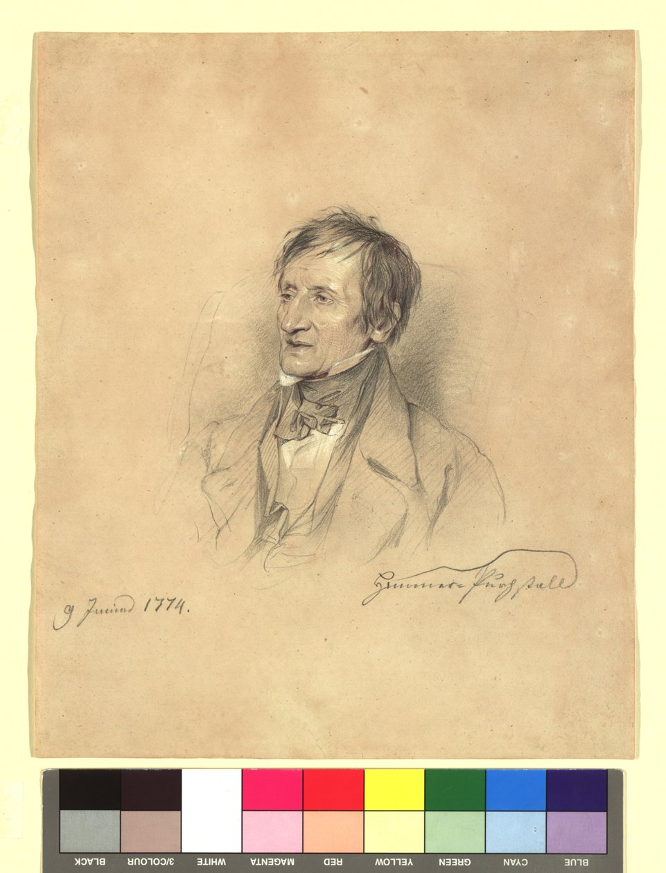 Joseph von Hammer (1774-1856), diplomaatti, orientalisti tekijältä Josef Danhauser
