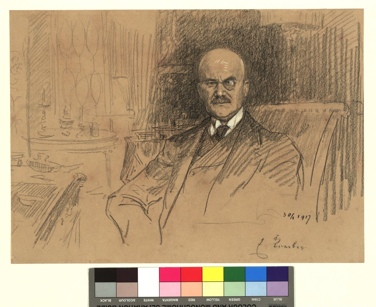 Ernest von Koerberin, valtiomiehen, muotokuva tekijältä Josef Engelhart