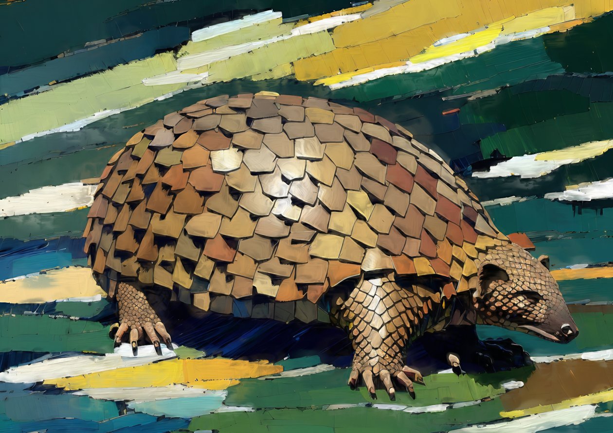 Eläimet: Pangolin 1 tekijältä Josef Johann Michel