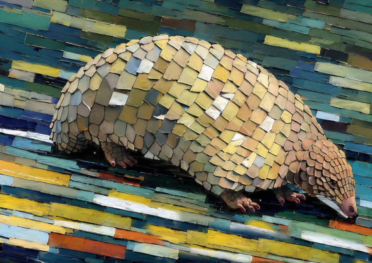 Eläimet: Pangolin 2 tekijältä Josef Johann Michel