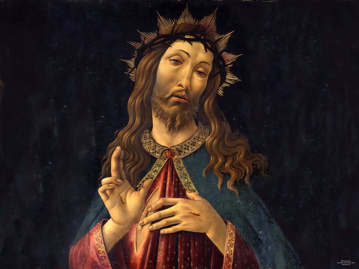 JJM-recreate_Botticelli-S_Jeus Christus le redempteur JJM-recreate_Botticelli-S_Jeus Christus le redempteur tekijältä Josef Johann Michel