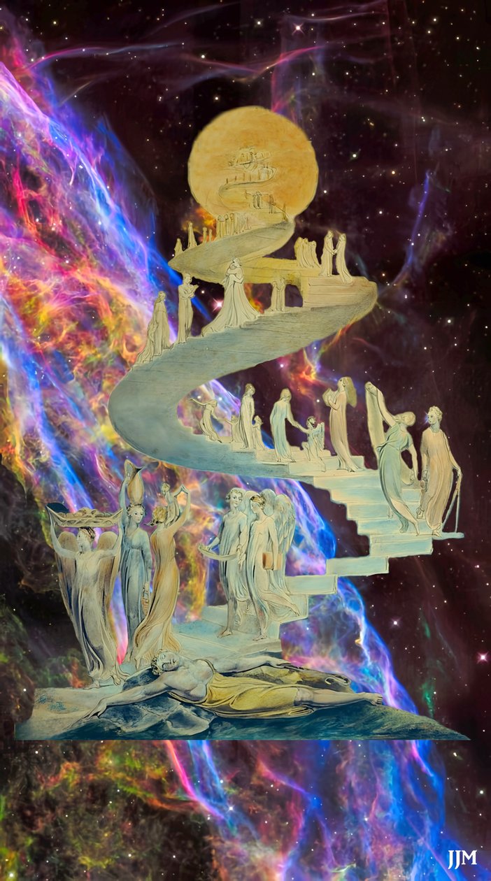 JJM-luo: Blake-W_Jakobs Traum+JWST tekijältä Josef Johann Michel