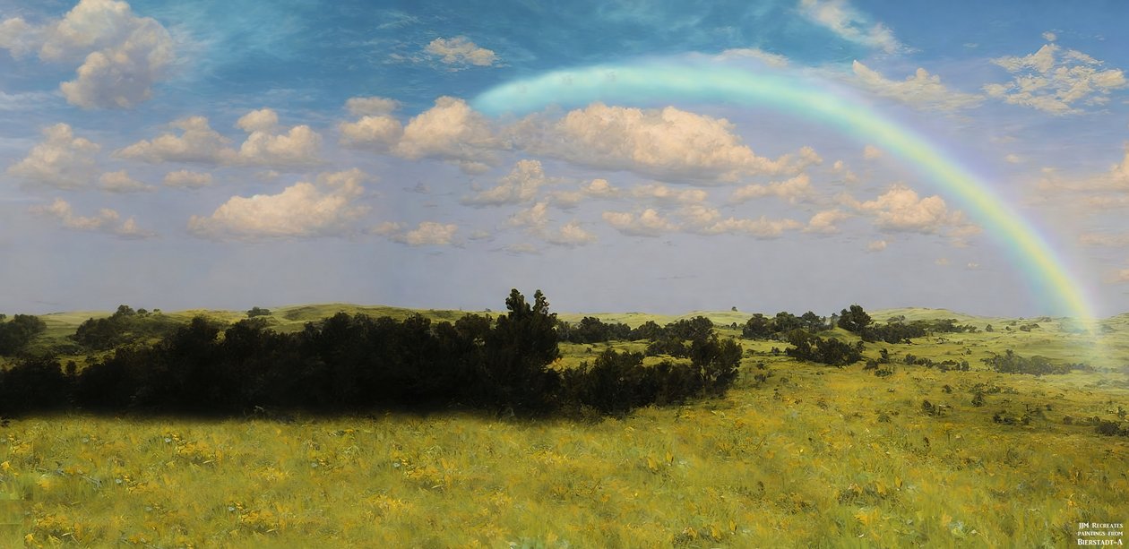 JJM luo Bierstadt-A:n myrskyn jälkeen uudelleen tekijältä Josef Johann Michel